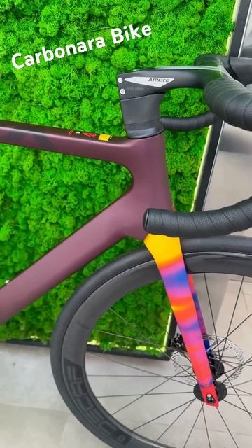 Карбоновый шоссейный велосипед Java Fuoco top purple