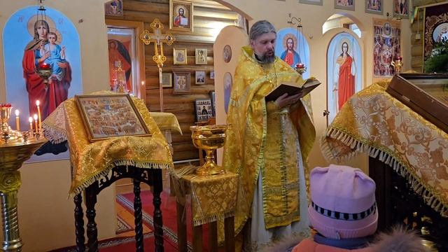 14 декабря 2025г. (окончание Литургии)