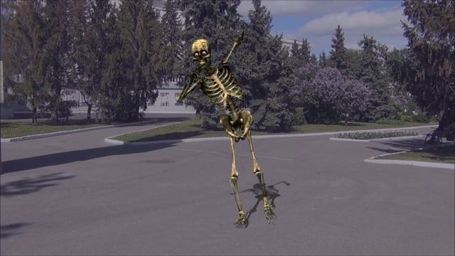 Танцующий скелет. г. Саранск . 15.05.16г #93