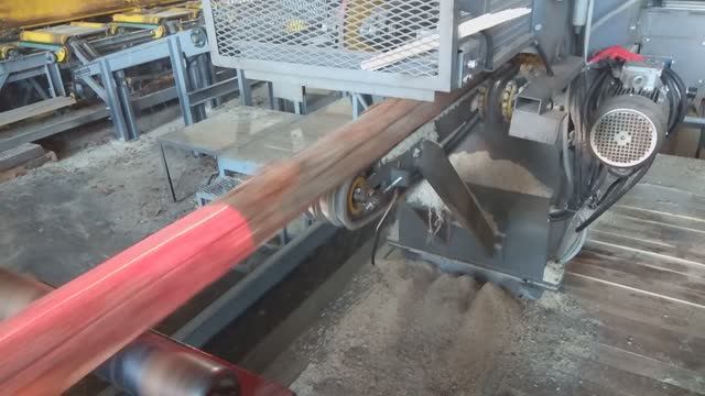 Скоростная горбыльная линия (60 м/мин) (кромкообрезная линия)