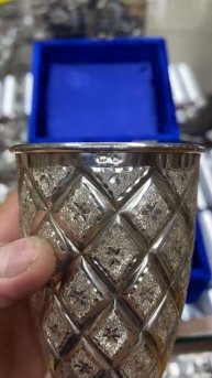 Серебряный кубачинский стакан
