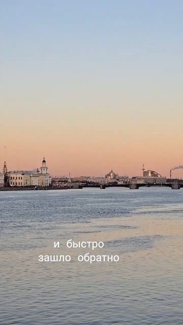 В Петербурге вышло солнце