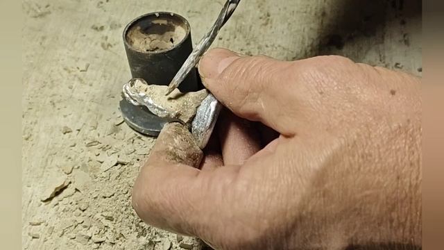 Кольцо "камень в руке"