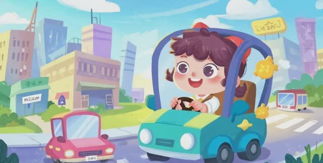 Машинки под дождем мультик