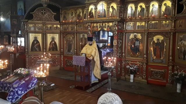 14 декабря 2025г. Неделя 27-я по Пятидесятнице, проповедь иерея Игоря Шананина.
