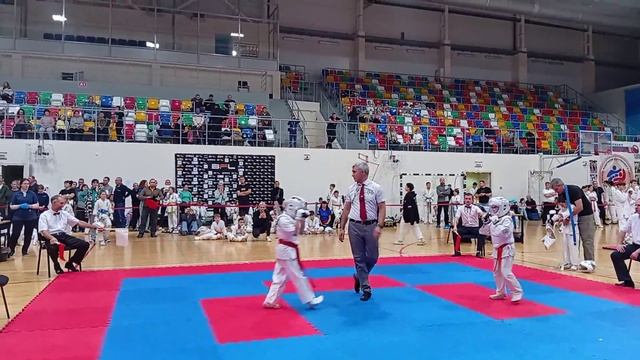 Зинина Кира 1 бой