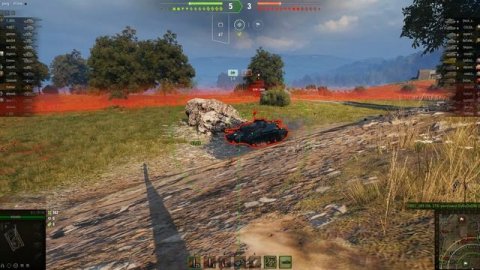 Мир танков. Рыбацкая бухта. Бой на французской арте. Взял фрага. Победа.