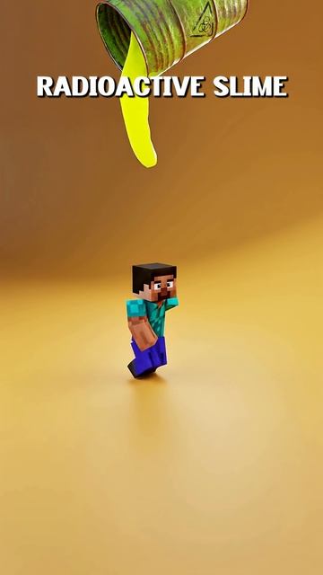 Стив против симуляторов реальных жидкостей 💧#анимация #удовлетворение