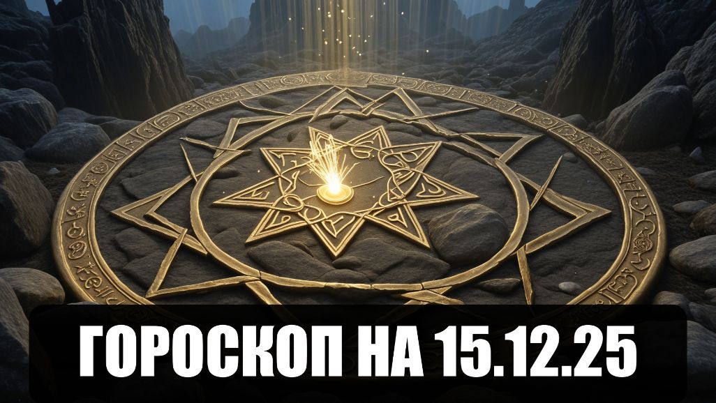 Гороскоп на 15 декабря 2025