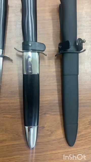 Нож Офицерский с деревянными ножнами