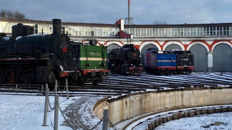 Паровозное Депо на станции Прдмосковная 2 часть