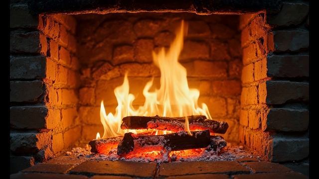 Огонь в камине