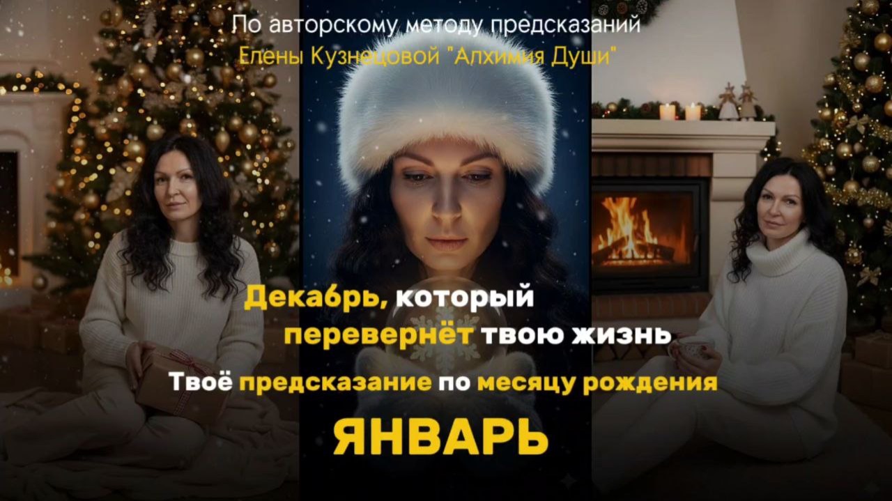 Ты родилась в ЯНВАРЕ? В видео смотри свое предсказание на декабрь