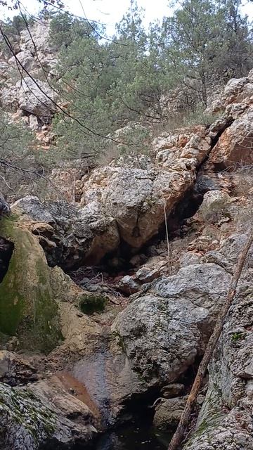 Пересохший водопад Боса