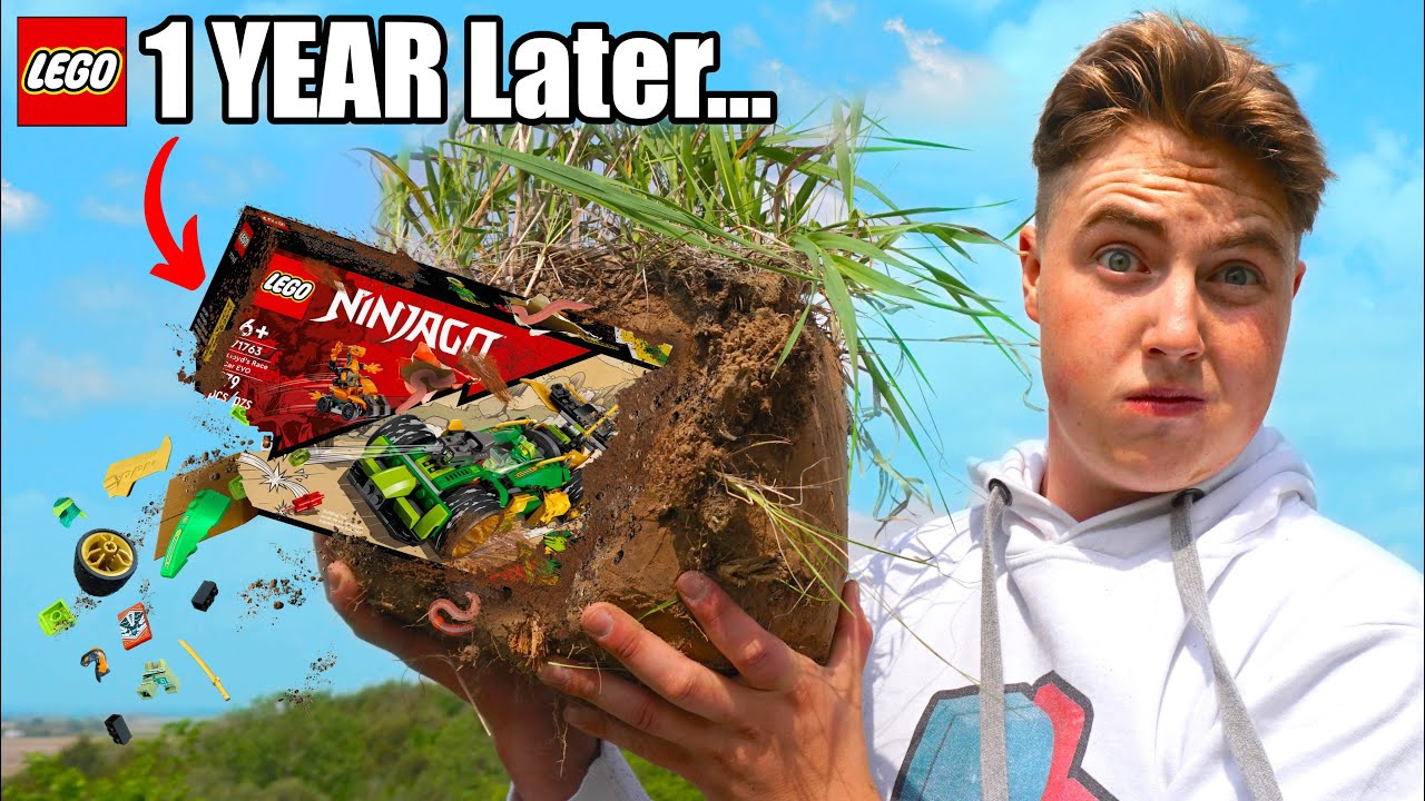 Обнаружение зарытого набора Lego спустя 1 год