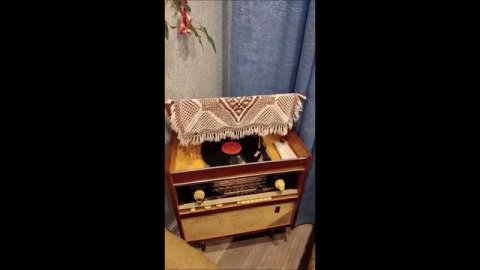 Ламповая радиола Ригонда