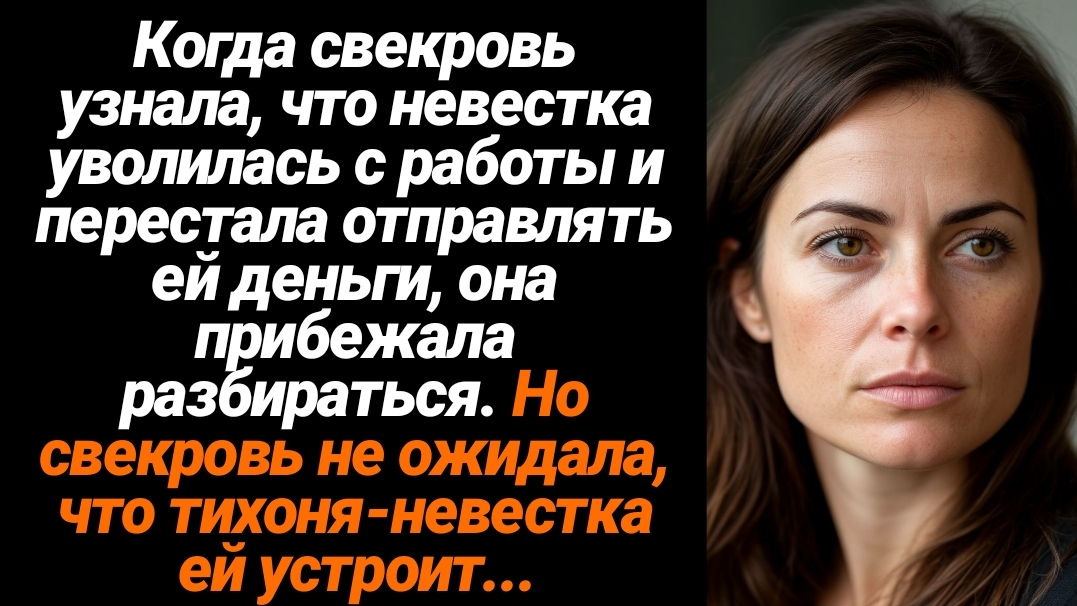 Жизненные Истории/Узнав, что Катя уволилась с работы и перестала отправлять деньги, свекровь прибежа