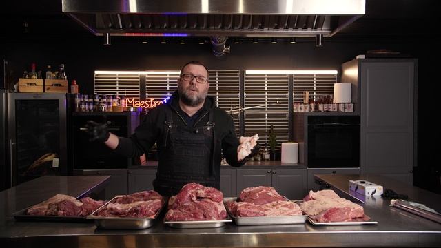 Пастрами из говядины в смокере ProBBQ