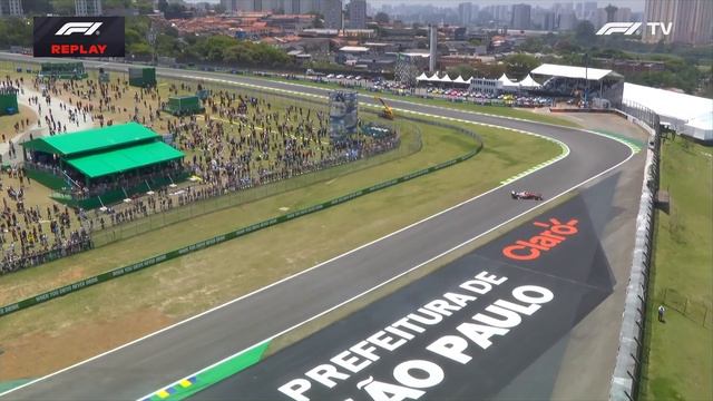 Разворот Хэмилтона на Гран-при Сан-Паулу (практика)