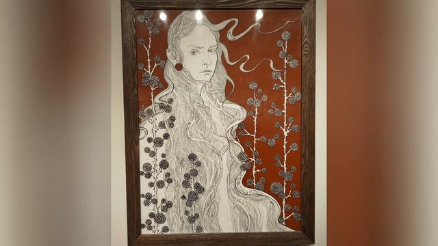 МЫТИЩИ.Выставка"ВЗГЛЯД". Художник-график ДАРЬЯ СМИРНОВА.12.12.2025