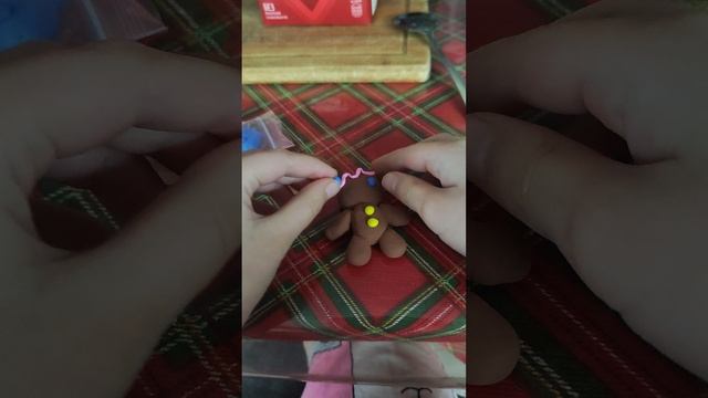 🍪 лепим прянечного человечка 2часть
