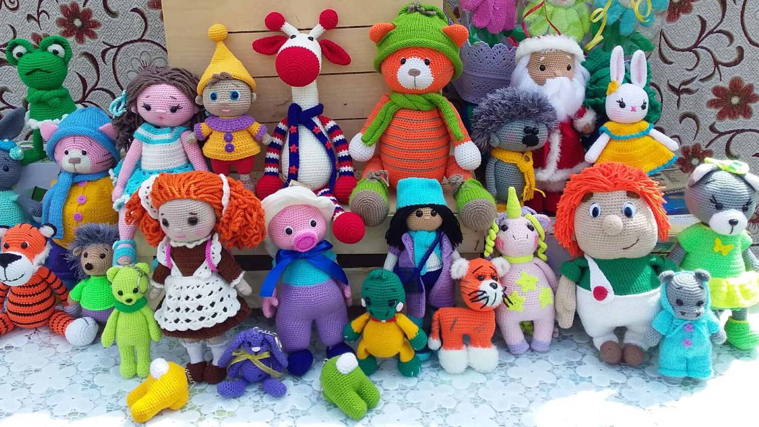 Вязаные игрушки. Знакомство.