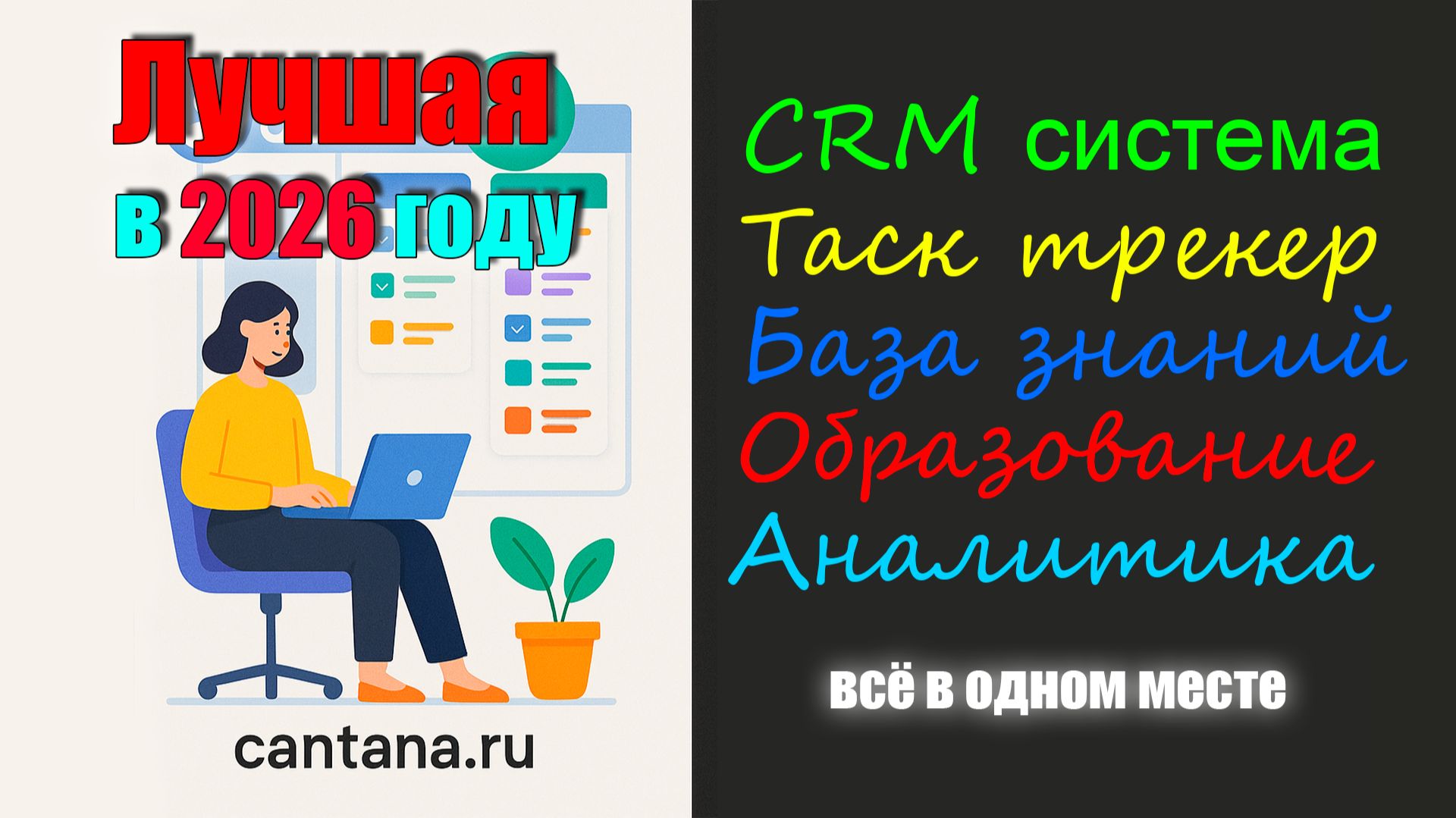 Лучшая CRM, Таск трекер, База знаний для Бизнеса в 2026 году