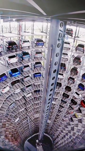 Современная автостоянка