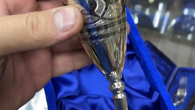 Классическая рюмка серебряная, р00013