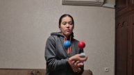 Жонглирование тремя мячами