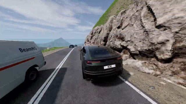 ЭПИЧЕСКИЙ ПАРКУР НА ПОЛОСЕ ИСПЫТАНИЙ В БИМКЕ ПРЫЖКИ МАШИН BeamNG