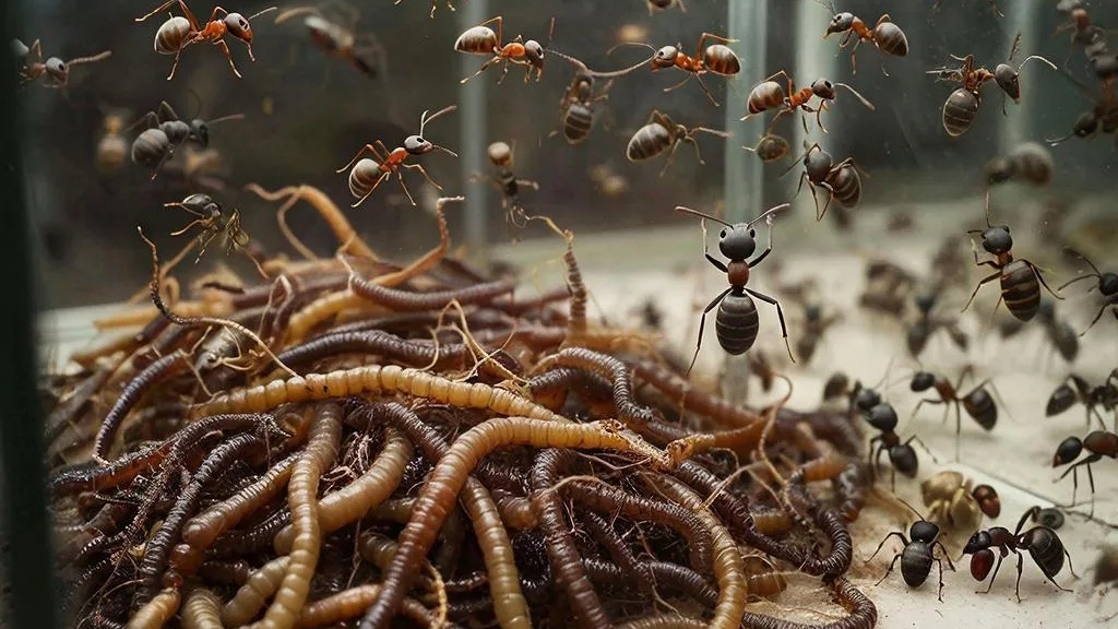 куча белкового муравьям жнецам на арену (ShaDimka 123)