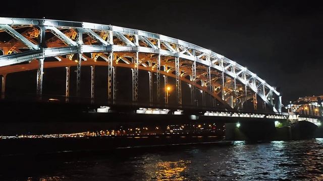 Большеохтинский мост и Смольный собор