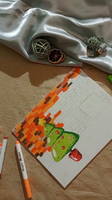 Что еще добавим на новогоднюю картинку❓🎄