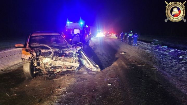 Шесть человек пострадали при столкновении трех автомобилей в Чувашии