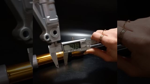 Перья Гидравлические дисковые хонда дио 34/35 Золотые (тюнинг). Видеообзор.