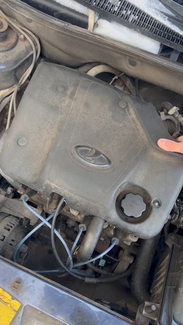 Работа калины с троящим мотором и сломанной коробкой