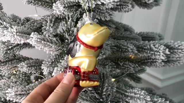 Ёлочная игрушка КОРОНОВАННЫЙ ЛЯГУХ, стекло, 11 см, 4070129