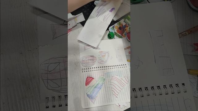 бумажные сюрпризы👁️👄👁️