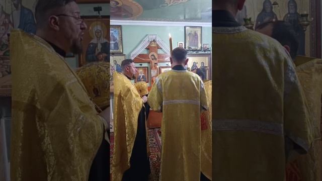 Вечерние Богослужение. Евангельское чтение