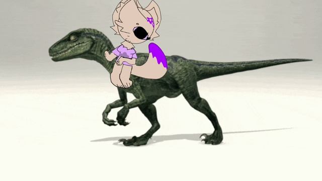 Шелли приручила Велоцираптора