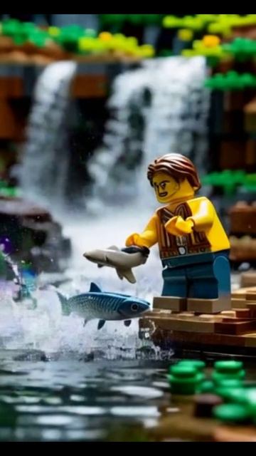 254 🏹 LEGO-ИНДЕЙЦЫ НА ОХОТЕ: По следам бизона! Племя против природы