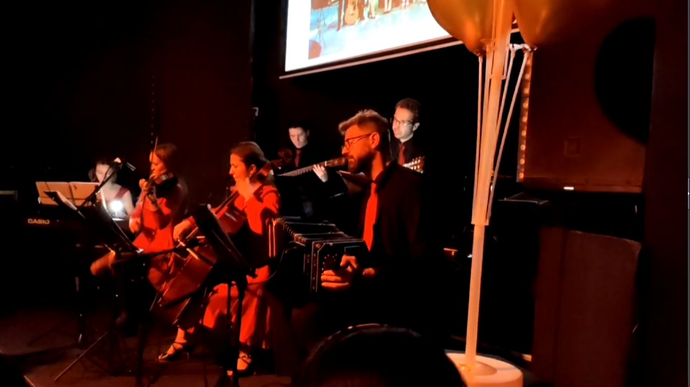 Аргентинское танго, милонга в клубе Б2 м.Белорусская, оркестр TangoMix Orquesta