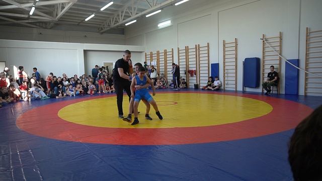 ГРБ. 2014-2015 г.р. Вес 41 кг. Чеченко Юрий (Новопокровская)-Матевосян Михаил (Новопокровская)