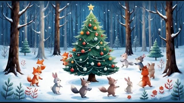 Маленькой ёлочке холодно зимой.