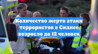 Количество жертв атаки террористов в Сиднее возросло до 12 человек
