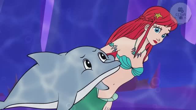 Морская дева УНДИНА ГЛУБОКОЕ СИНЕЕ МОРЕ