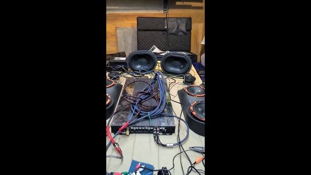 Пяти канальный усилитель Ground Zero GZHA 5125X + МидБас + СЧ + ВЧ + Саб