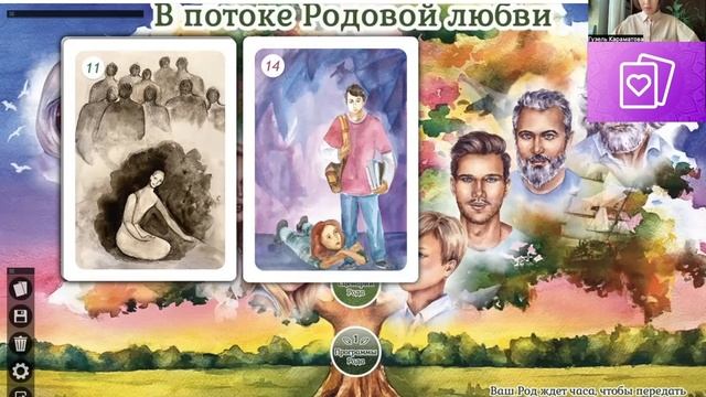 Игра "В Потоке Родовой Любви". Ведущая: Гузель Караматова