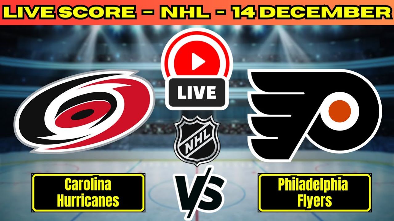 Каролина — Филадельфия NHL сезон 25/26 | 14.12.2025 Прямая трансляция